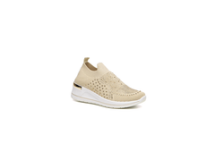 Soksneakers med guld detalje og bling - ITSEP24 by Krone 1