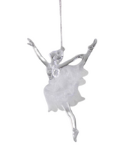 Ballerina Poly 9,5x15 cm Elegant Juleophæng i Balletstil by Am Design
