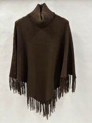 Brun Strikponcho
