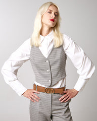 Access Fashion Vest with rhinestones by Krone 1