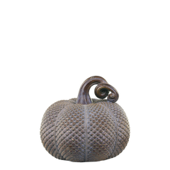 Pumpkin med guld – 13x14,5 cm antik mocca by Chic Antique