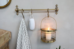 S-Krog, H11/L5 cm antique messing by Chic Antique