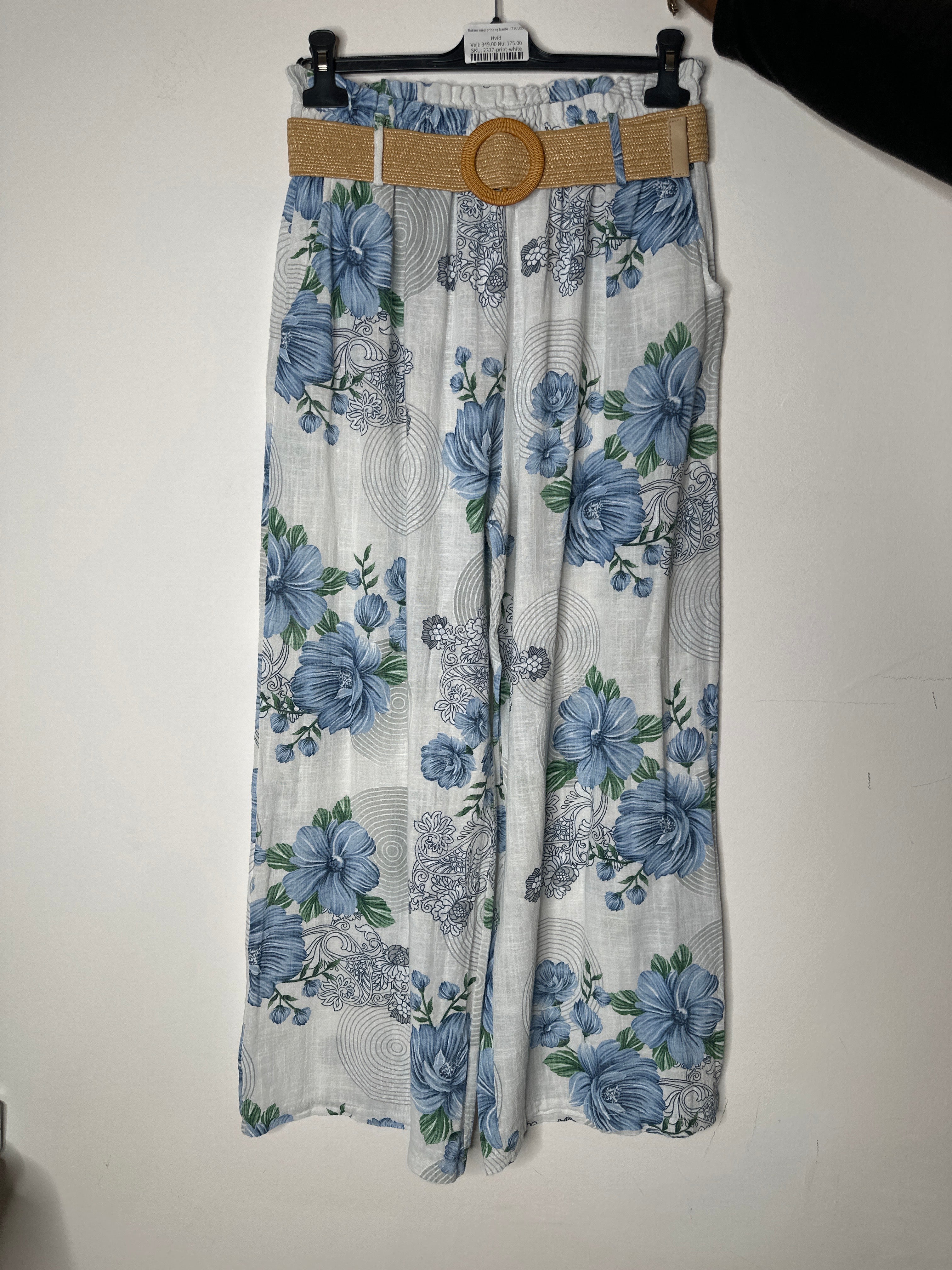 Bukser med rundt print og bælte - ITJULI25 by Renee