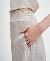 Access Fashion Viddebukser med metallisk effekt by Access Fashion