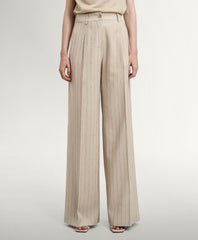 Access Fashion Viddebukser med glitterstriber by Access Fashion