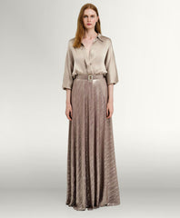 Access Fashion Satin skjorte by Access Fashion