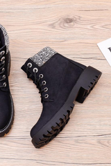 Støvler med snøre og bling bagpå - ITSEP24 by Krone 1