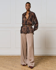 Access Printet skjorte i mesh by Access Fashion