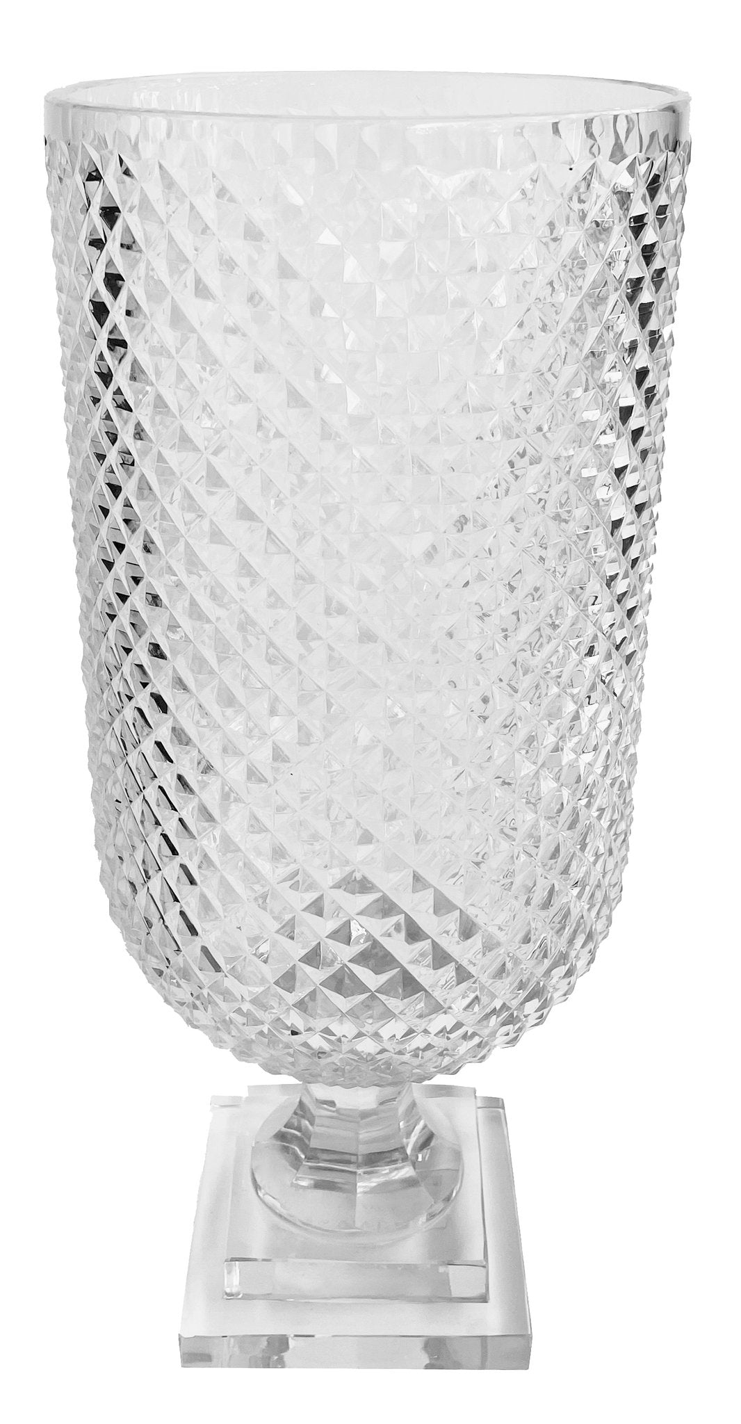 Krystal Hurricane Diamond Cut Klar 18x42 cm by ShiShi