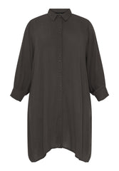 No. 1. By Ox Skjortekjole med puf 3/4 ærmer by No. 1. By Ox