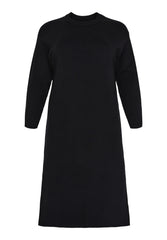 No. 1. By Ox Strikkjole med O-hals og lange ærmer by No. 1 By Ox