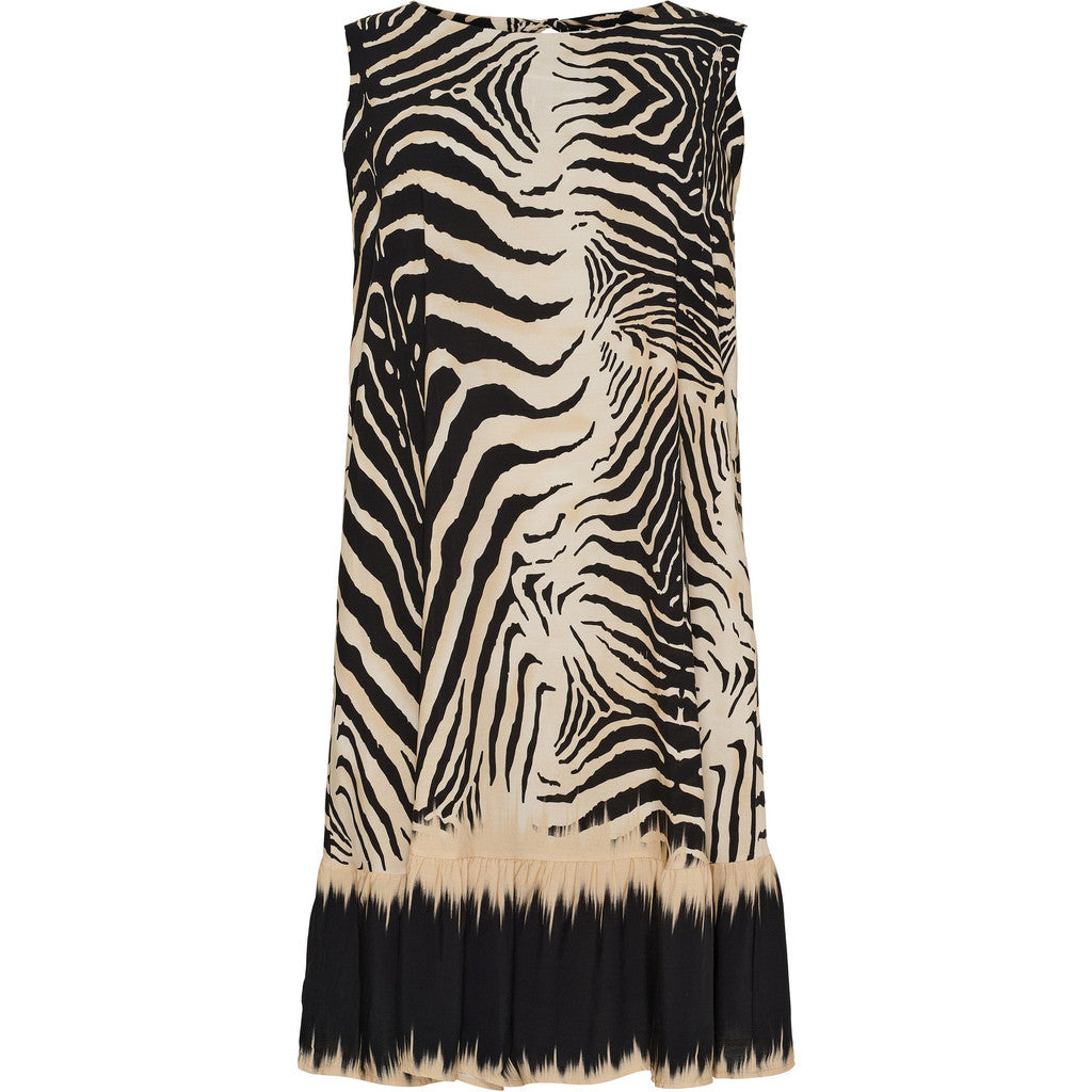 No. 1. By Ox Ærmeløs kjole med flair nederste kant by No. 1 By Ox