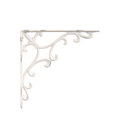 Hyldeknægt med fransk lilje Antique creme 25x25x4 cm by Chic Antique