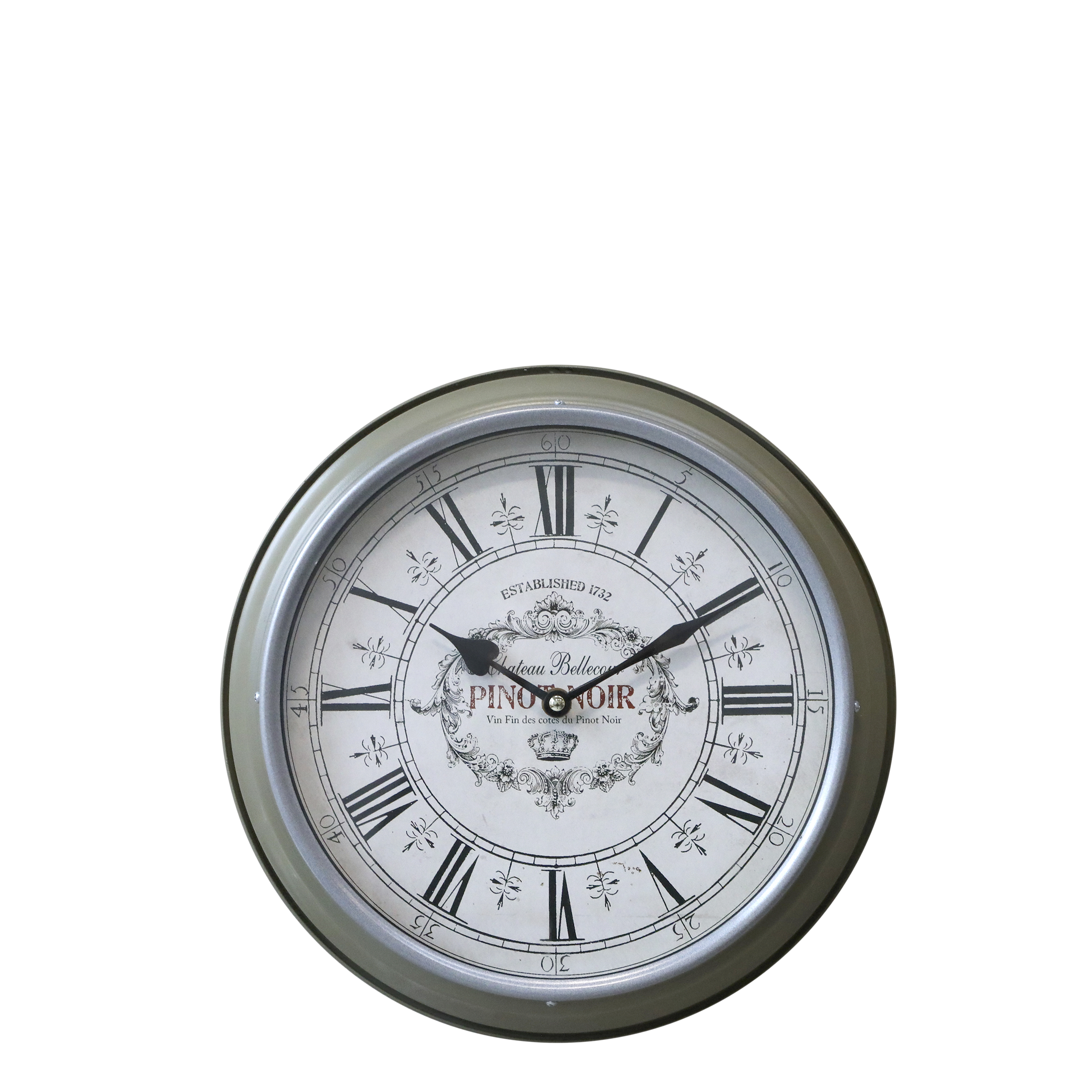 Vægur – 32x6 cm Grøn by Chic Antique