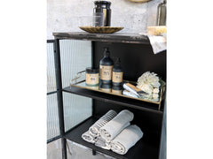 Spejlfad med håndtag 8x47,5x25 cm Antique messing by Chic Antique