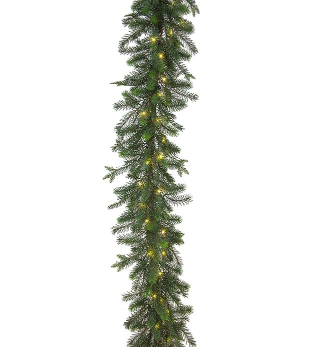 Kunstig Gran Guirlande med Lys 180 cm by Mr Plant