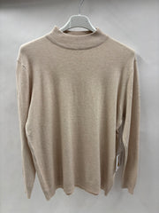 Højhalset Ensfarvet Bluse - Brystmål 120cm