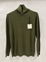 Langærmet Rullekravebluse