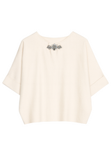 Strik bluse med bling i kraven - ITNOV24 by Krone 1