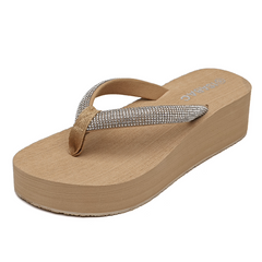 Flip flops med bling by Krone 1