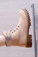 Støvler med snøre og bling bagpå - ITSEP24 by Krone 1