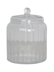 Cookie Jar Elise Glas med låg H24 cm by M&M