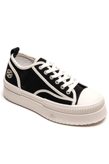 Sneakers med emblem by Gioa