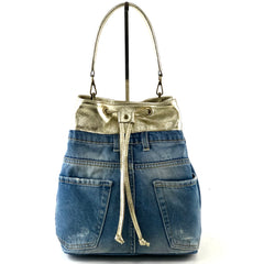 Denim lædertaske Teresa by Avant