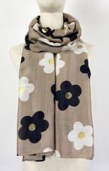 Tørklæde med blomster - ITJULI25 by Katier