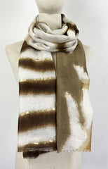 Tørklæde med print halveret - ITJULI25 by Katier