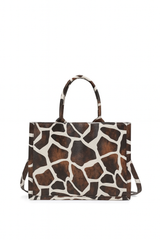 Taske med dyreprint 36x28x12cm by Eric Bags