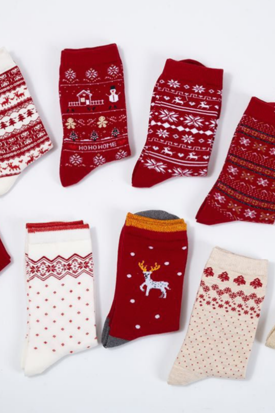 Julesokker traditionelle - Tilfældig farve - ITSEP24 by Krone 1