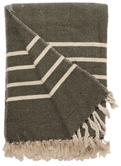 Plaid Mila Grøn/Cream 130x180 cm by Eja