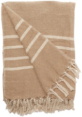 Sengetæppe Mila Beige/Natur 260x260 cm by Eja