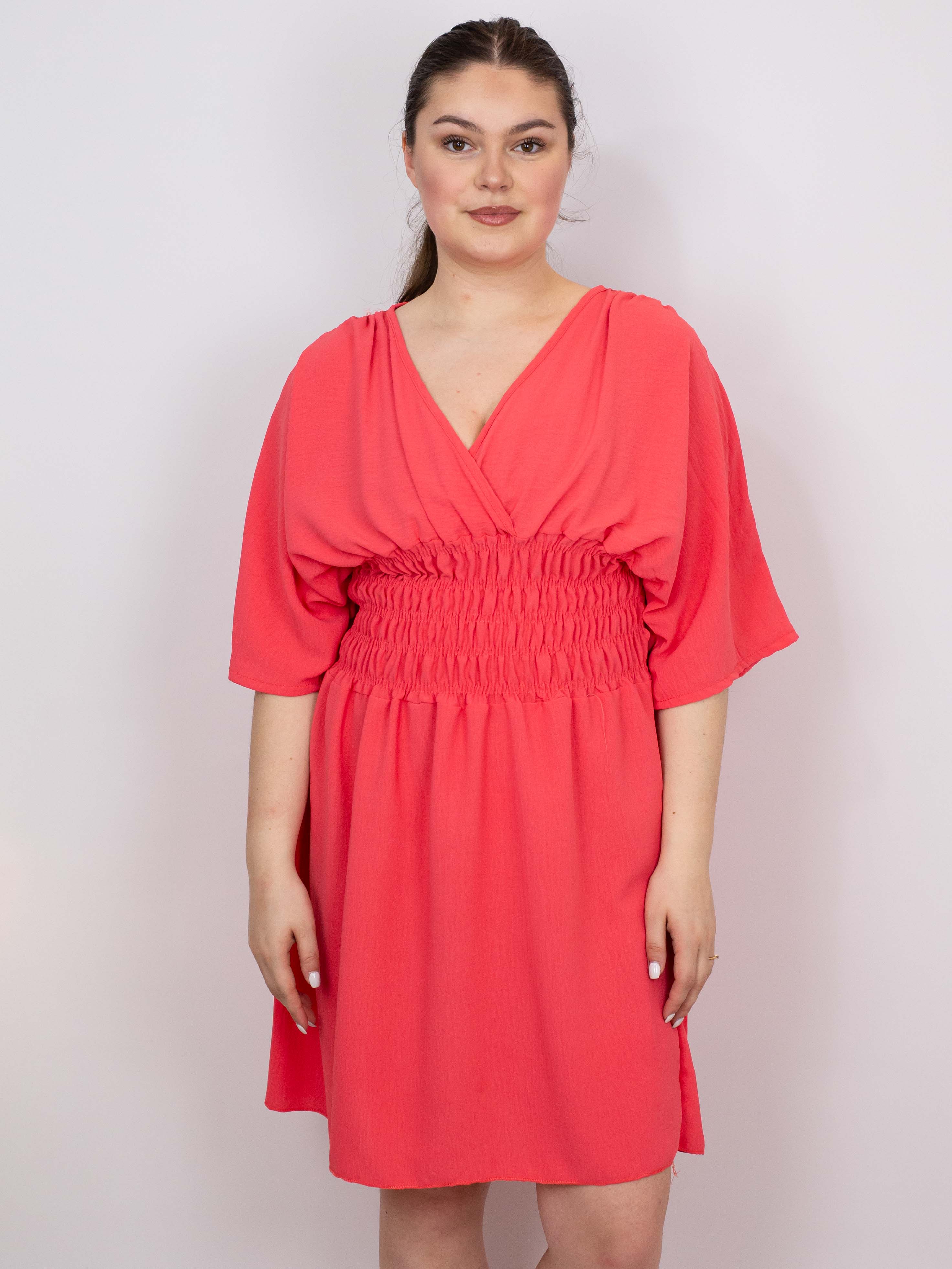 Kjole med smock talje - Brystmål 130cm by Krone 1