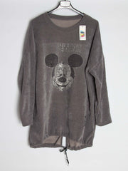 Fløjls look Mickey “for Dream” - Brystmål 140cm. - Ingen Returret - ITNOV24 by Krone 1