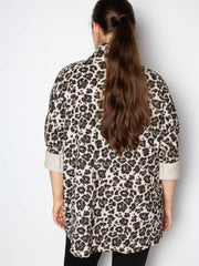 Vatteret leopard jakke- ITSEP24 by Krone 1