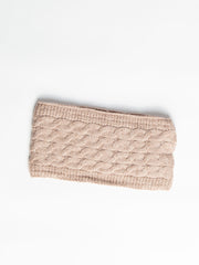 Pandebånd kabelstrikket med for - Creme- Ingen returret - ITNOV24 by Krone 1