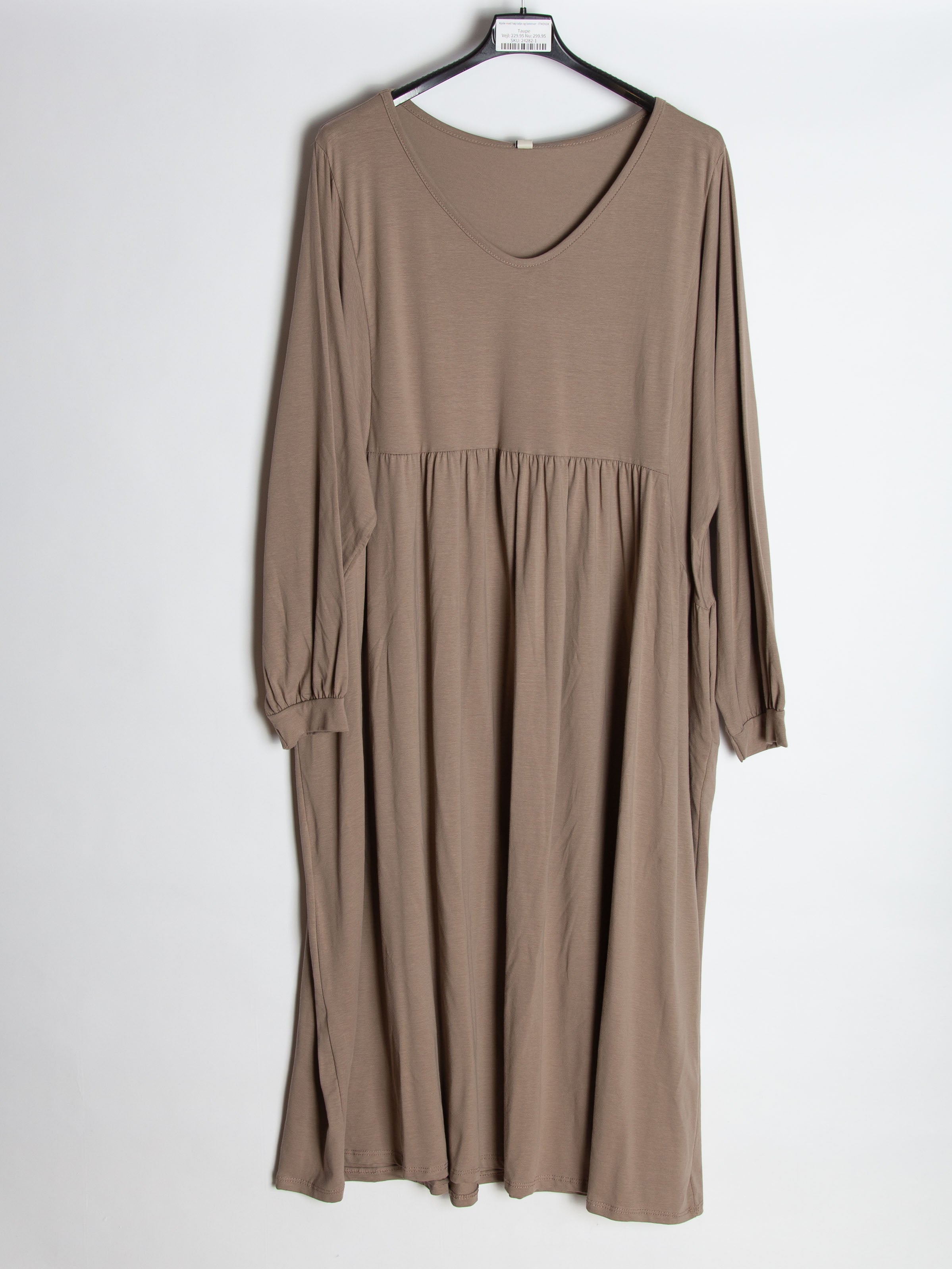 Kjole med høj talje og lommer - Brystmål 130cm by Krone 1