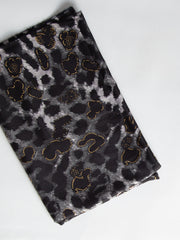 Leopard tørklæder med guld detaljer - Ingen returret by Krone 1