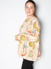 Glimmer strik julekugler