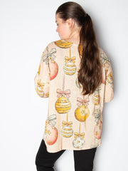 Glimmer strik julekugler