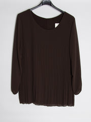 Plisse bluse - Brystmål 130cm - Ingen returret - ITNOV24 by Krone 1