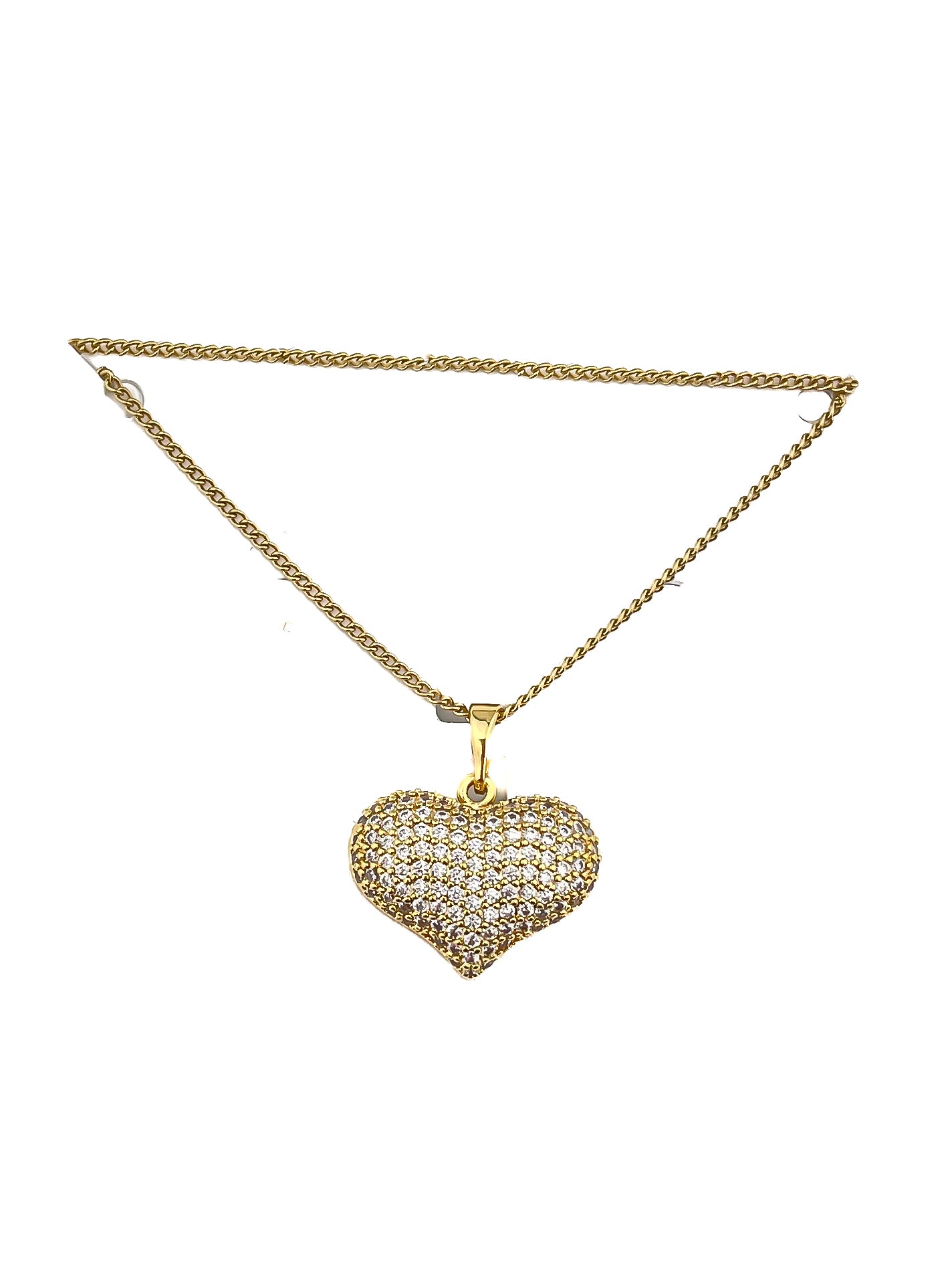 Halskæde med hjerte bling - ITSEP24 by Krone 1