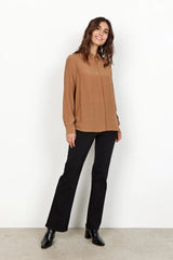 Soyaconcept trousers with zip and wide