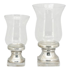 Hurricane lysestage 22,5x22,5x41 cm by Exner