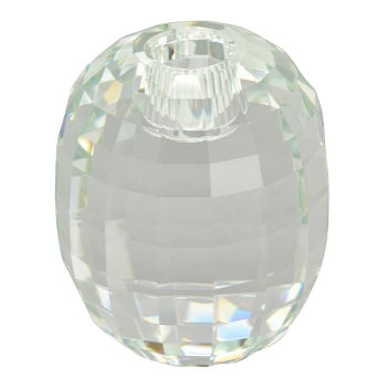 Lysestage med krystalskæringer 11 cm by Exner