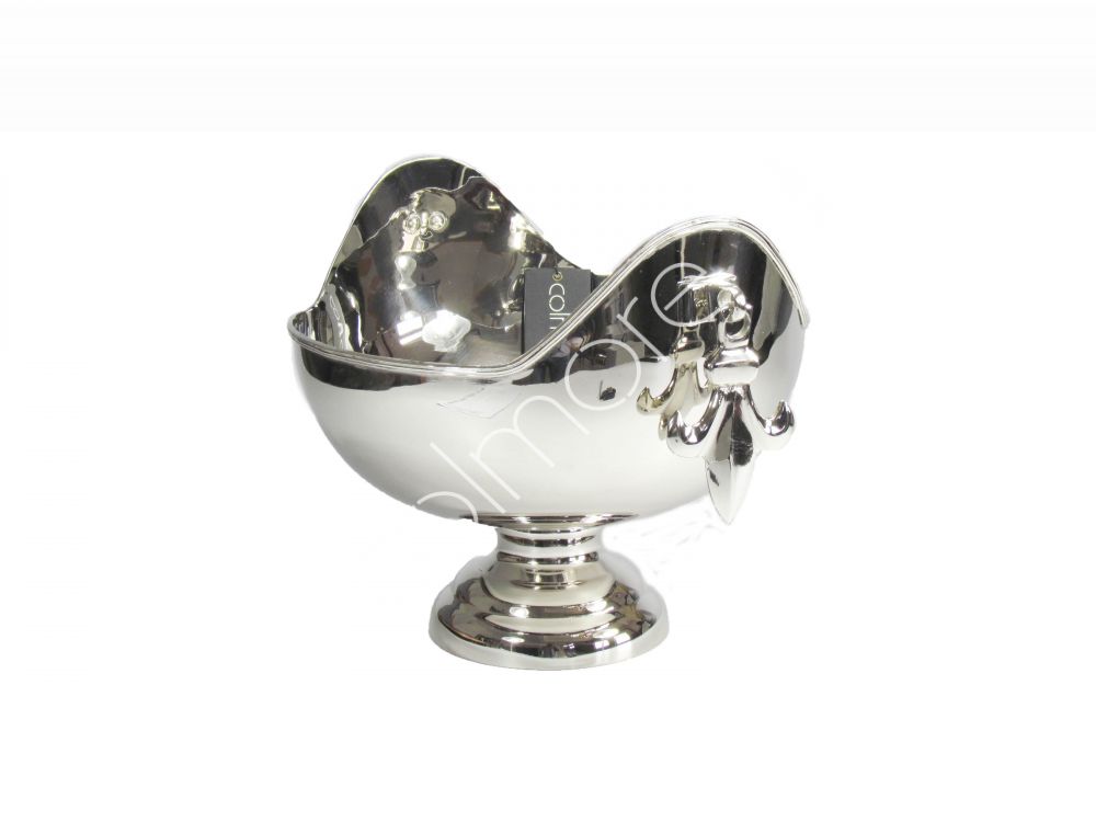 Vinkøler med lilje – Rustfrit stål/aluminium/nikkel 36x30x27 cm by CM