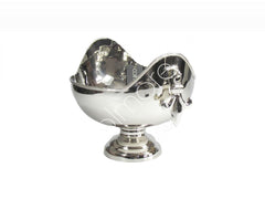 Vinkøler med lilje – Rustfrit stål/aluminium/nikkel 36x30x27 cm by CM