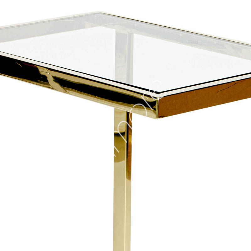 Side table SS gold 48x35x63